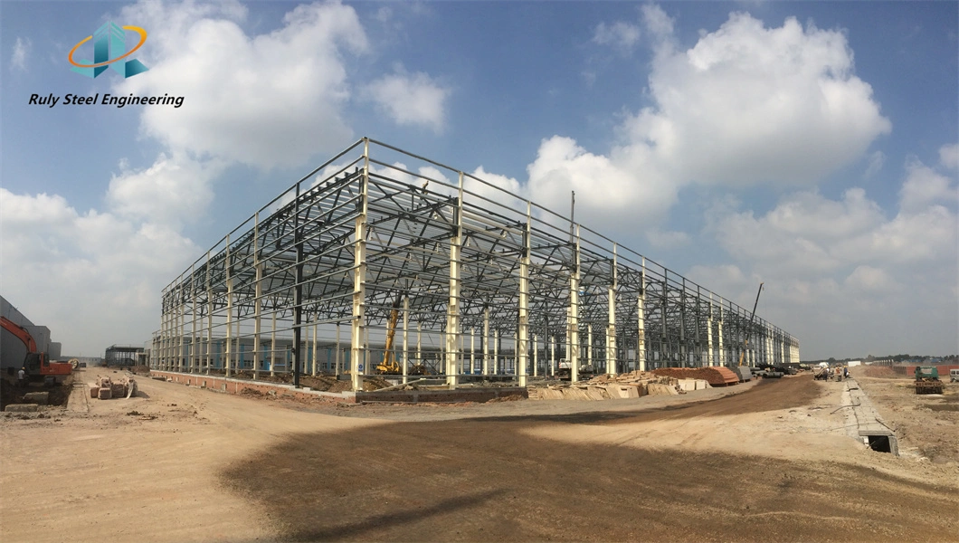 Prefab Warehouse Steel Structure Workshop Industrial Steel Structure Warehouse Steel Building Construction