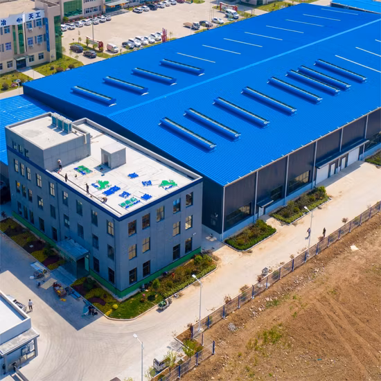 Prefabricated Fire Proof Steel Frame Workshop/Warehouse/Hangar Building
