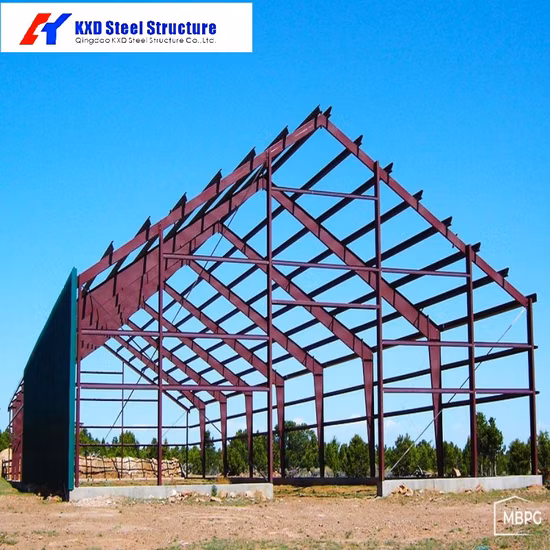 Prefabricated Industrial H Section Steel Structure Material Frame Building Warehouse