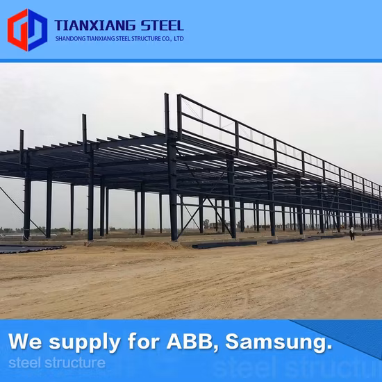 ASTM Prefab Industrial Metal Prefabricated Structural Steel Frame Structure Storage Construction Warehouse (exported 160000MT)