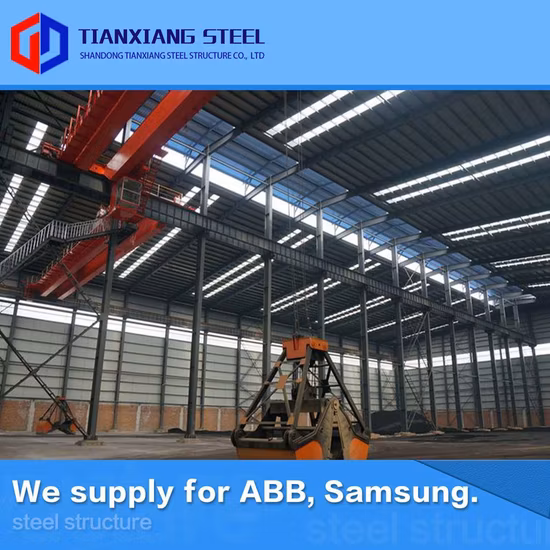 ASTM Prefab Industrial Metal Prefabricated Structural Steel Frame Structure Storage Construction Warehouse (exported 160000MT)