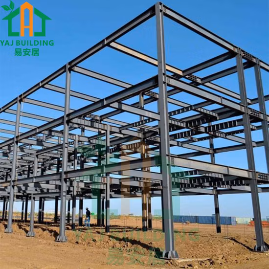 Estrutura de aço pré-fabricada de fábrica Casas pré-fabricadas Casas Edifício Armazém Oficina