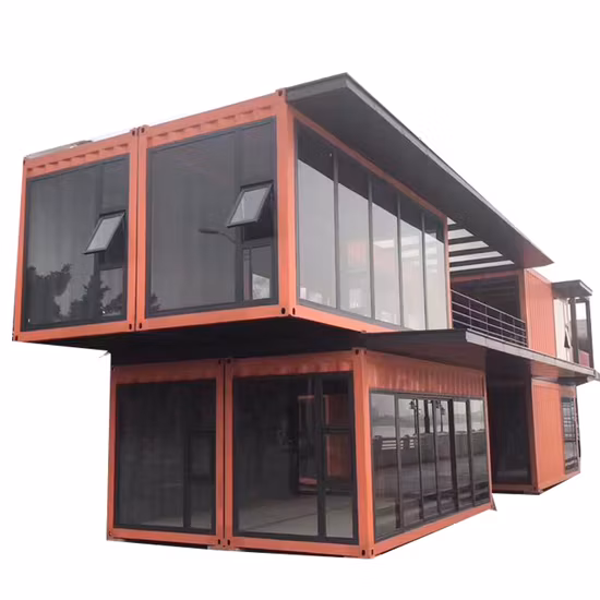 Combinação portátil design de casa de trabalho acampamento sala de estar casa pré-fabricada contêiner casa