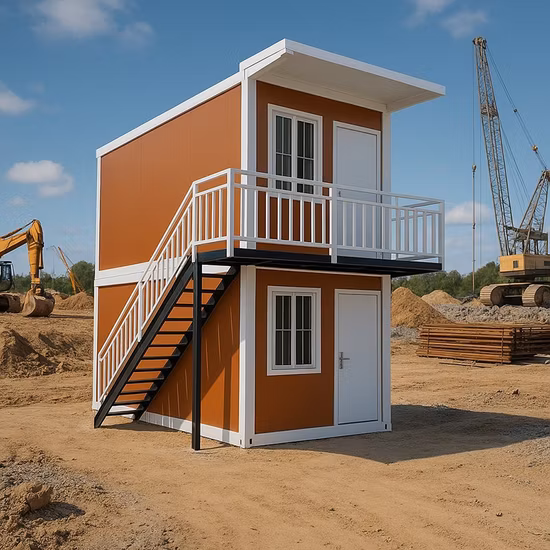 Casas pré-fabricadas de luxo Casas pré-fabricadas personalizadas de baixo custo Casa móvel modular em contêiner