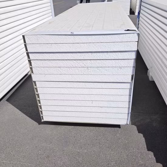 Painel Sanduíche - Fibra de Cimento EPS Interno, Placa de Parede Externa