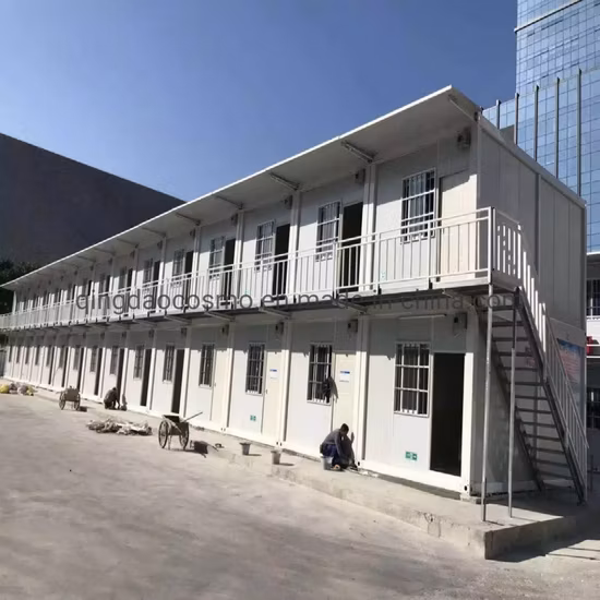 2022 20FT Modular Luxo Pré-fabricado Destacável Minúsculo Móvel Moderno Montagem Rápida Desmontado Viver Portátil Aço Pré-fabricado Container Casa
