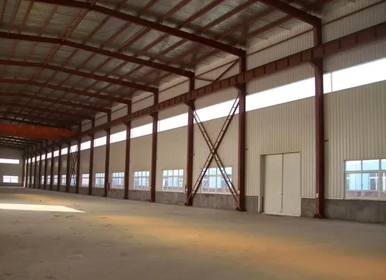 Oficina de armazém de hangar de estrutura de aço pré-fabricada de construção rápida (BYSS-220607009AAA)