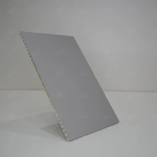 Painel sanduíche de favo de mel de alumínio Painel composto de alumínio Painel de revestimento de parede de material de construção