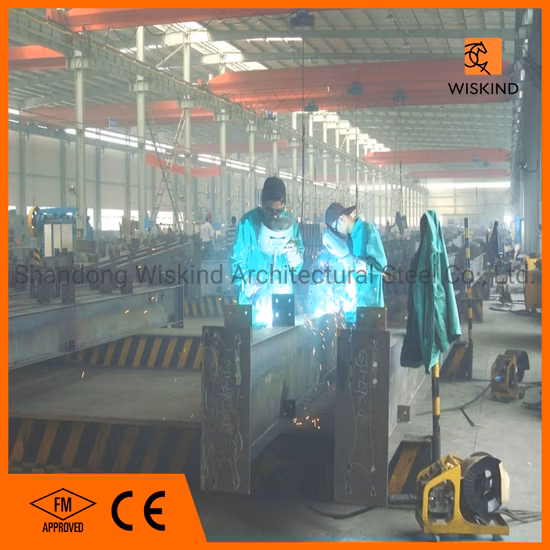 Estrutura de aço Wiskind Q345b para construção de aço